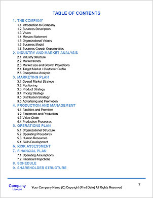International Network Word Template - Page 2