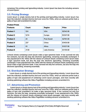 International Network Word Template - Page 9