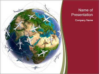 Flight Navigation PowerPoint Template