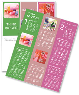 Essential Sewing Supplies: Needle, Threads, Scissors, Ribbons And Measuring Tape Newsletter Template