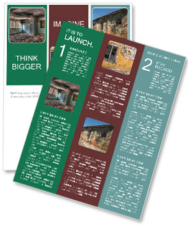 Devastated Location: Exploring The Aftermath Of A Ruined Environment Newsletter Template