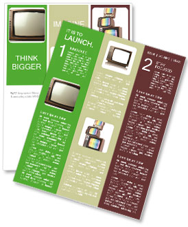 Soviet Tv Set Newsletter Template