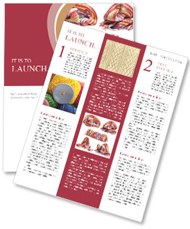 Colorful Scarf Newsletter Template