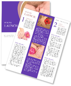 Mains de femme manucure française tenant une fleur rouge Newsletter