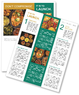 Savor The Flavor Of Indian Curries With Perfectly Paired Rice And Naan Newsletter Template