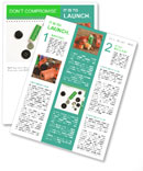 Sewing Supplies: Needle And Thread With Buttons On Notebook Background Newsletter Template