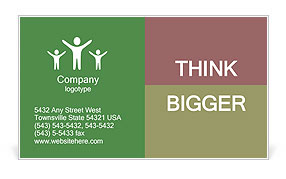 Dressmaking Set Business Card Template