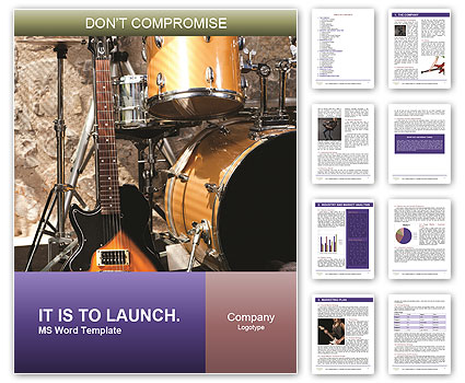 Stage-Ready Musical Instruments For An Unforgettable Performance Word Template