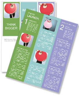 Attractive Model Showcasing Fashion And Makeup With A Focus On Shapes. Newsletter Template