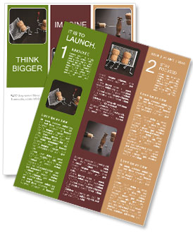 Dating With Two Wine Corks Newsletter Template