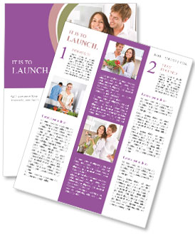 Cooking Together: A Joyful Activity For Young Couples In Their Home Kitchen Newsletter Template