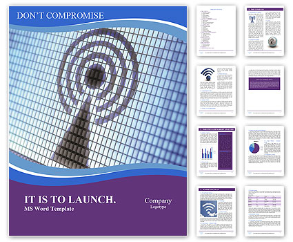 Portfolio Showcasing A Complete Set Of Aerial Icons Word Template