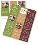 Essential Sewing Supplies: Scissors, Bobbins, Needles, And Fabric Newsletter Template