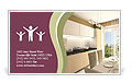 Kitchen Interior Design: Modern Style In Stunning 3D Render Business Card Template