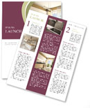 Kitchen Interior Design: Modern Style In Stunning 3D Render Newsletter Template