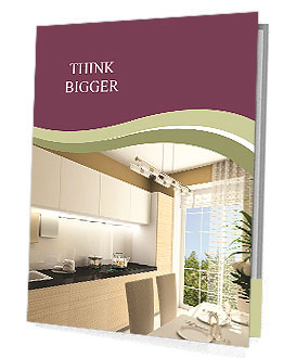 Kitchen Interior Design: Modern Style In Stunning 3D Render Presentation Folder