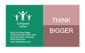 Macro Shot Of An Eye Business Card Template