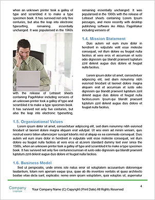 Outdoor Laptop Usage By A Man: Enjoying Technology In Nature Word Template - Page 4