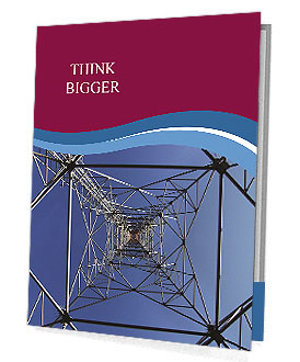 Antenna Mast Steel Structure In Open Sky Environment Presentation Folder