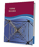 Antenna Mast Steel Structure In Open Sky Environment Presentation Folder