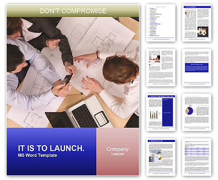 Female Architect Presents Offer To Couple And Reviews Final Pricing Word Template