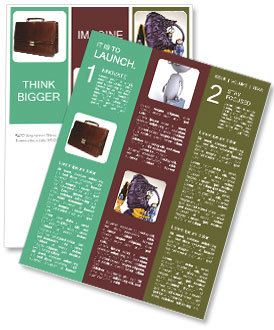 Isolé Sur Fond Blanc Porte Document Marron Newsletter