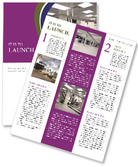 Designing The Interior Of A Shopping Mall: Tips And Inspiration Newsletter Template