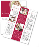 Home-Based Caucasian Woman Multitasking With Laptop And Phone In The Kitchen Newsletter Template