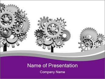 Types of Mechanisms PowerPoint Template