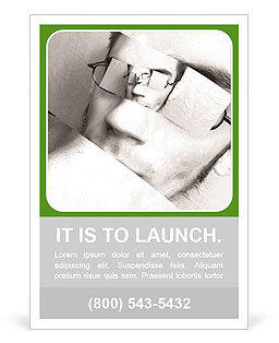 Lost Man Ad Template