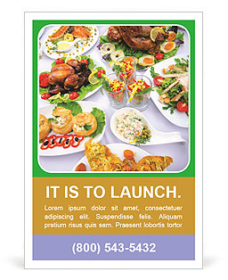 Rick Thanksgiving Table Ad Template