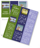 Retired Man Travelling Around the World Newsletter Template