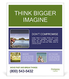 Retired Man Travelling Around the World Poster Template