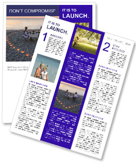 Romantisches Abendessen am Strand Newsletter