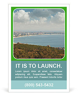 Seashore Ad Template