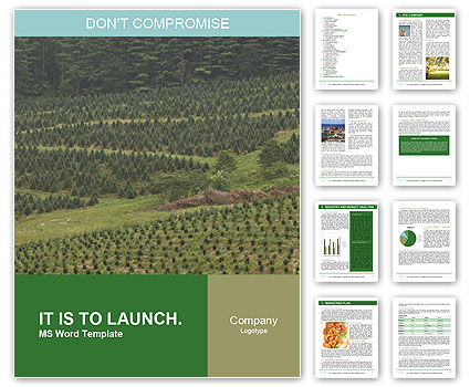 Rural Fields Word Template