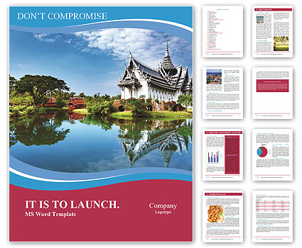 Trip to Thailand Word Template