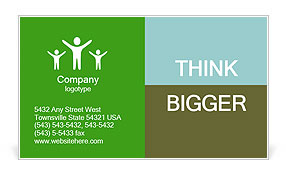 Herd of Horses Business Card Template