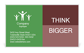 Cook Cutting Dill for Salad Business Card Template