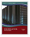 Wireframe For Server Design And Configuration. Word Template