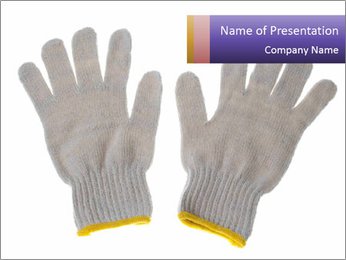 Protective Gloves PowerPoint Template