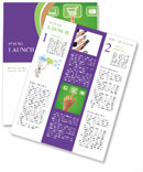 Selecting Shopping Cart Icon From Green Media Symbols By Hand Newsletter Template