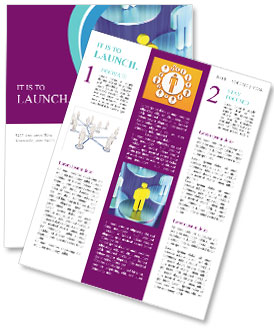 Digital Illustration Of People Standing On Metal Supports In A Conceptual Image. Newsletter Template