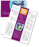 Digital Illustration Of People Standing On Metal Supports In A Conceptual Image. Newsletter Template