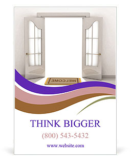 Achieving Success Through Conceptual Imagery Ad Template