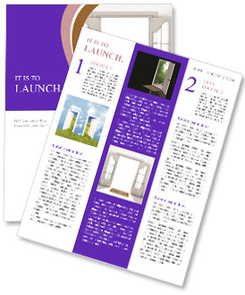 Achieving Success Through Conceptual Imagery Newsletter Template