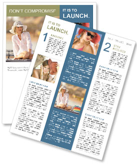 Summer Beach Outfit Ideas For Young Women Newsletter Template