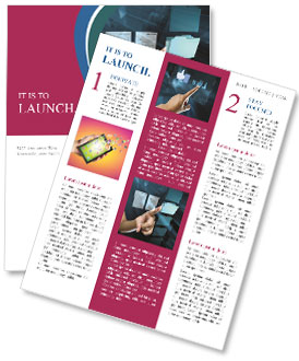 Écran d'ordinateur : Dossier de sélection de la main de la femme Newsletter