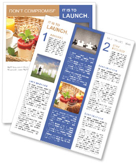 Exclusive Breakfast Newsletter Template