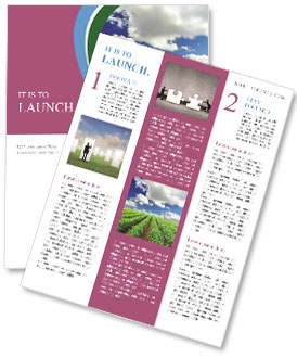 Endless Agricultural Field Newsletter Template